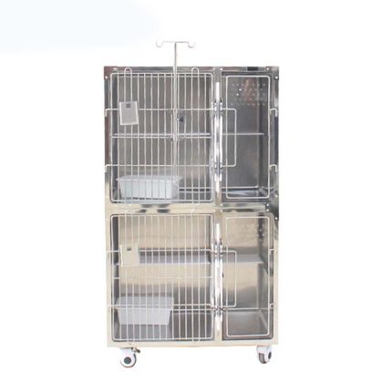 High-Grade Stainless Steel Pet Cat Cage