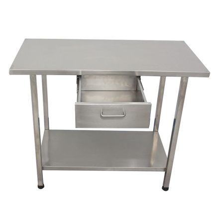 Stainless Steel Treatment Table With Drawers