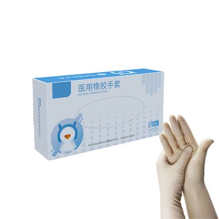 Size L Medical Rubber Gloves
